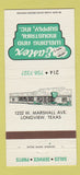 Matchbook Cover - Eastex Welding Industrial Supply Longview TX 30 Strike