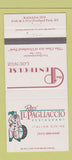 Matchbook Cover - Ross Il Pagliaccio Italian Ramada Overland Park KS 30 Strike
