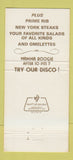 Matchbook Cover - That Mexican Place Denver Colorado 30 Strike