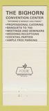 Matchbook Cover - Brass Banjo Holiday Inn Sheridan WY 30 Strike