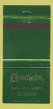 Matchbook Cover - Gottlieb's Restaurant 30 Strike