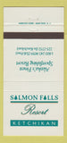 Matchbook Cover - Salmon Falls Resort Ketchikan AK 30 Strike