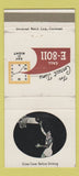 Matchbook Cover - Fort Wayne National Bank IN basketball player 30 Strike