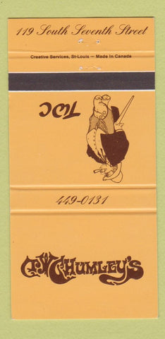 Matchbook Cover - CW Chumley's 30 Strike