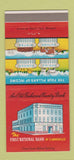 Matchbook Cover - First National Bank Clarksville TN 30 Strike