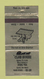 Matchbook Cover - Club House Roswell NM 30 Strike