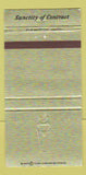 Matchbook Cover - Stewart Title Galveston Dickinson TX 30 Strike