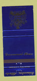 Matchbook Cover - Government House Edmonton AB 30 Strike