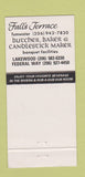 Matchbook Cover - Falls Terrace Tumwater WA Candlestick Maker 30 Strike
