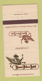 Matchbook Cover - Brown Palace Hotel Denver Colorado 30 Strike