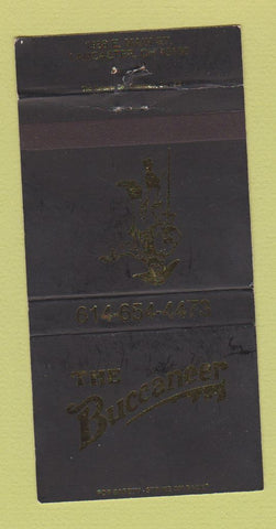 Matchbook Cover - Buccaneer Lancaster OH WEAR 30 Strike
