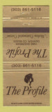 Matchbook Cover - The Profile Denver Colorado 30 Strike