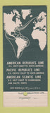 Matchbook Cover - Moore McCormack Lines shipping cruise 30 Strike