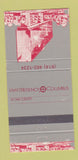 Matchbook Cover - Hyatt Regency Hotel Columbus OH 30 Strike