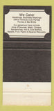 Matchbook Cover - Zeev's Restaurant Deli Toronto? 30 Strike