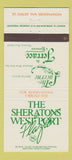 Matchbook Cover - Sheraton West Port Plaza Hotel St Louis MO 30 Strike