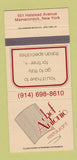 Matchbook Cover - Chef Antonio Restaurant Mamaroneck NY 30 Strike