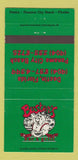 Matchbook Cover - Buster's Bar Grill Destin Panama City Beach FL 30 Strike