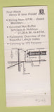 Matchbook Cover - Gourmet Inn Northampton PA 30 Strike