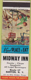 Matchbook Cover - Midway Inn Barton NY