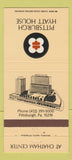 Matchbook Cover - Hyatt House Hotel Pittsburgh PA 30 Strike