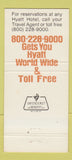 Matchbook Cover - Hyatt House Hotel Pittsburgh PA 30 Strike