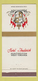 Matchbook Cover - Hotel Frederick Huntington PA 30 Strike
