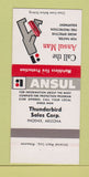 Matchbook Cover - Ansul Fire Extinguisher Phoenix AZ Thunderbird  30 Strike