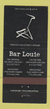 Matchbook Cover - Bar Lounge Chicago IL 30 Strike