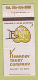 Matchbook Cover - Kearney Trust Company MO 30 Strike