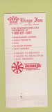 Matchbook Cover - Kings Inn Del Rio TX 30 Strike