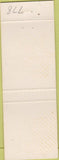 Matchbook Cover - Nu Look 1 Hour Cleaners Front Royal VA tan