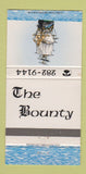 Matchbook Cover - The Bounty Metairie LA 30 Strike