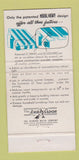 Matchbook Cover - Kool Vent Awnings Lexington KY 30 Strike