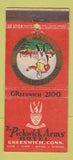 Matchbook Cover - Pickwick Arms Hotel Greenwich CT 30 Stick