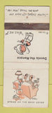 Matchbook Cover - Dennis The Menace cartoon WEAR 30 Stick