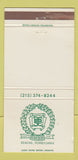 Matchbook Cover - Berkshire Country Club Reading PA 30 Strike