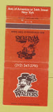 Matchbook Cover - Sir Walter's New York City 30 Strike
