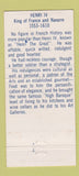 Matchbook Cover - La Cave Henri IV French Restaurant New York CIty 30 Strike