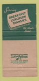 Matchbook Cover - Chick House Restaurant Fort Lauderdale FL WEAR 30 Strike