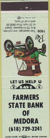Matchbook Cover - Farmers State Bank Medora IA