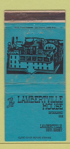 Matchbook Cover - Lambertville House NJ WEAR 30 Strike