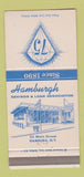 Matchbook Cover - Hamburgh Savings and Loan Hamburg NY 30 Strike