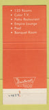 Matchbook Cover - Continental Motor Hotel Baton Rouge LA 30 Strike