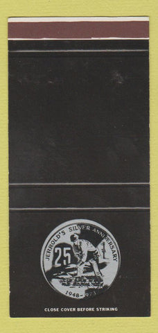 Matchbook Cover - Jerrold Electronics Horsham PA 1973 SAMPLE 30 Strike