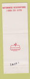 Matchbook Cover - Piedmont Airlines New York City
