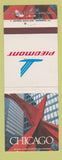 Matchbook Cover - Piedmont Airlines Chicago IL