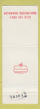 Matchbook Cover - Piedmont Airlines Dallas TX