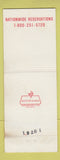 Matchbook Cover - Piedmont Airlines Orlando FL parrots