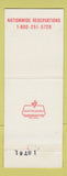 Matchbook Cover - Piedmont Airlines New Orleans LA Jazz